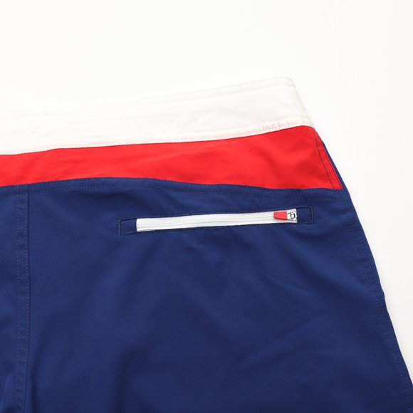 Chubbies Lined Swim Trunks Shorts 6" Made in USA Size XL Red/White/Blue - Picture 4 of 8